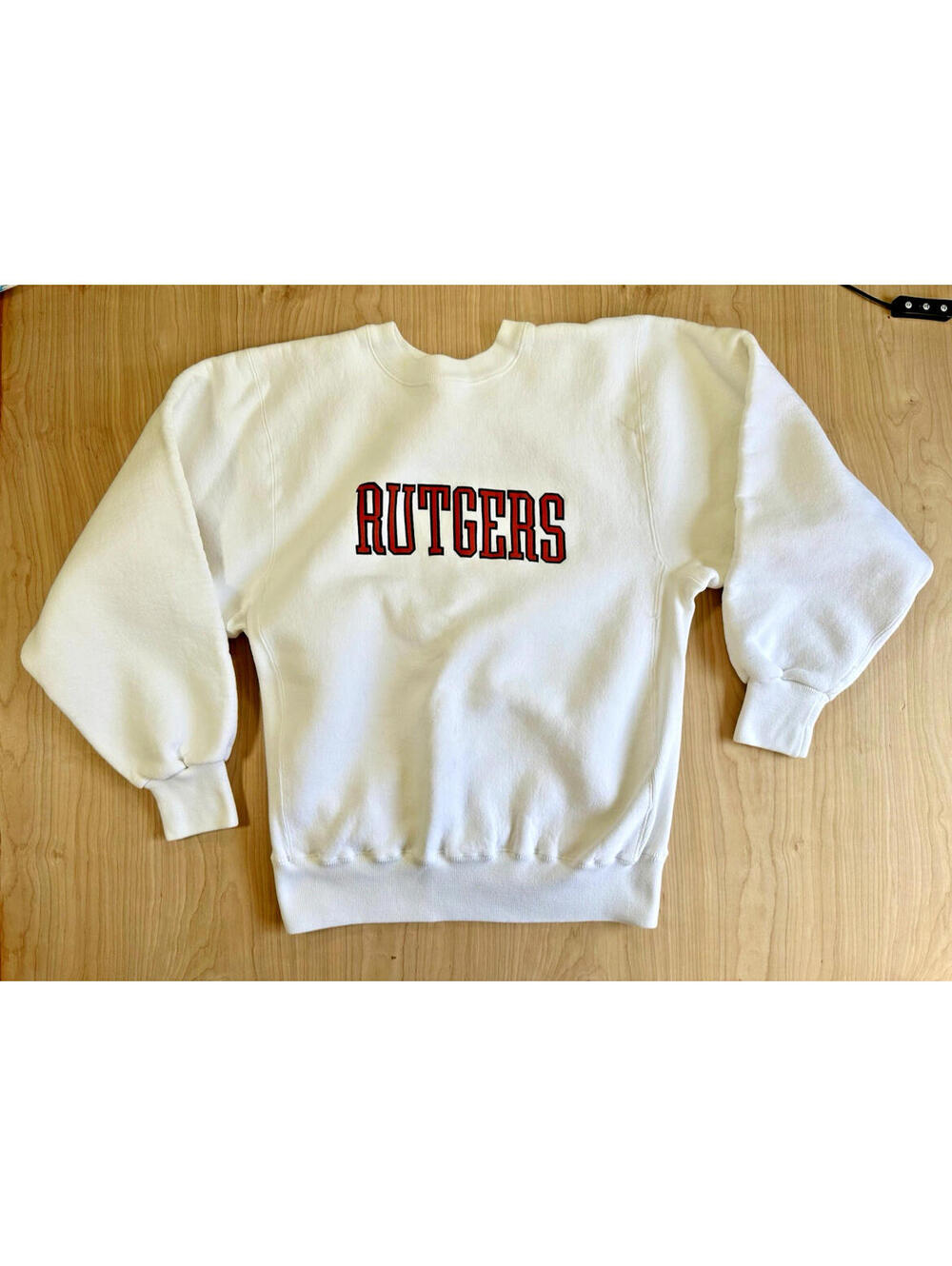 vintage 80's RUTGERS university WOLF and SONS XL Sweatshirt CHAMPION Pullover